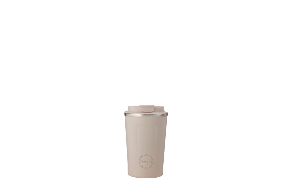 AYA&IDA CUP2GO 380 ml – Cream Beige | Lekkasjesikker termokopp