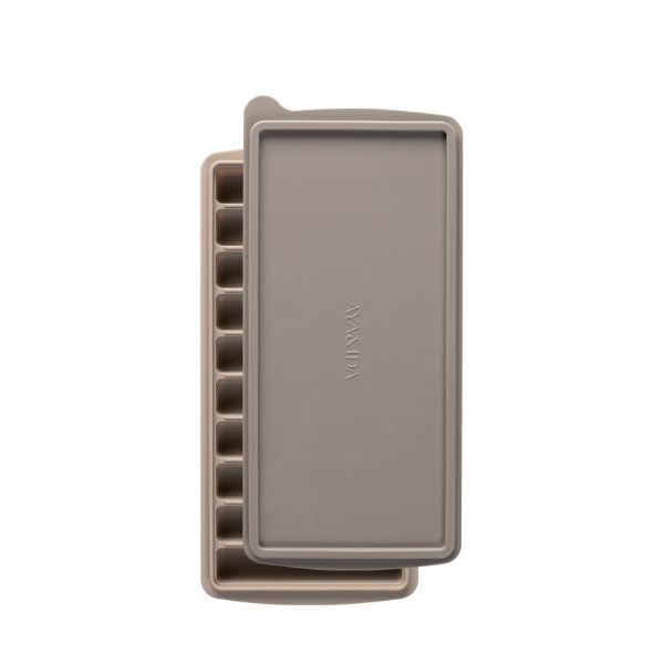 AYA&IDA Ice Cube Tray – Driftwood – fleksibel isbitform i silikon