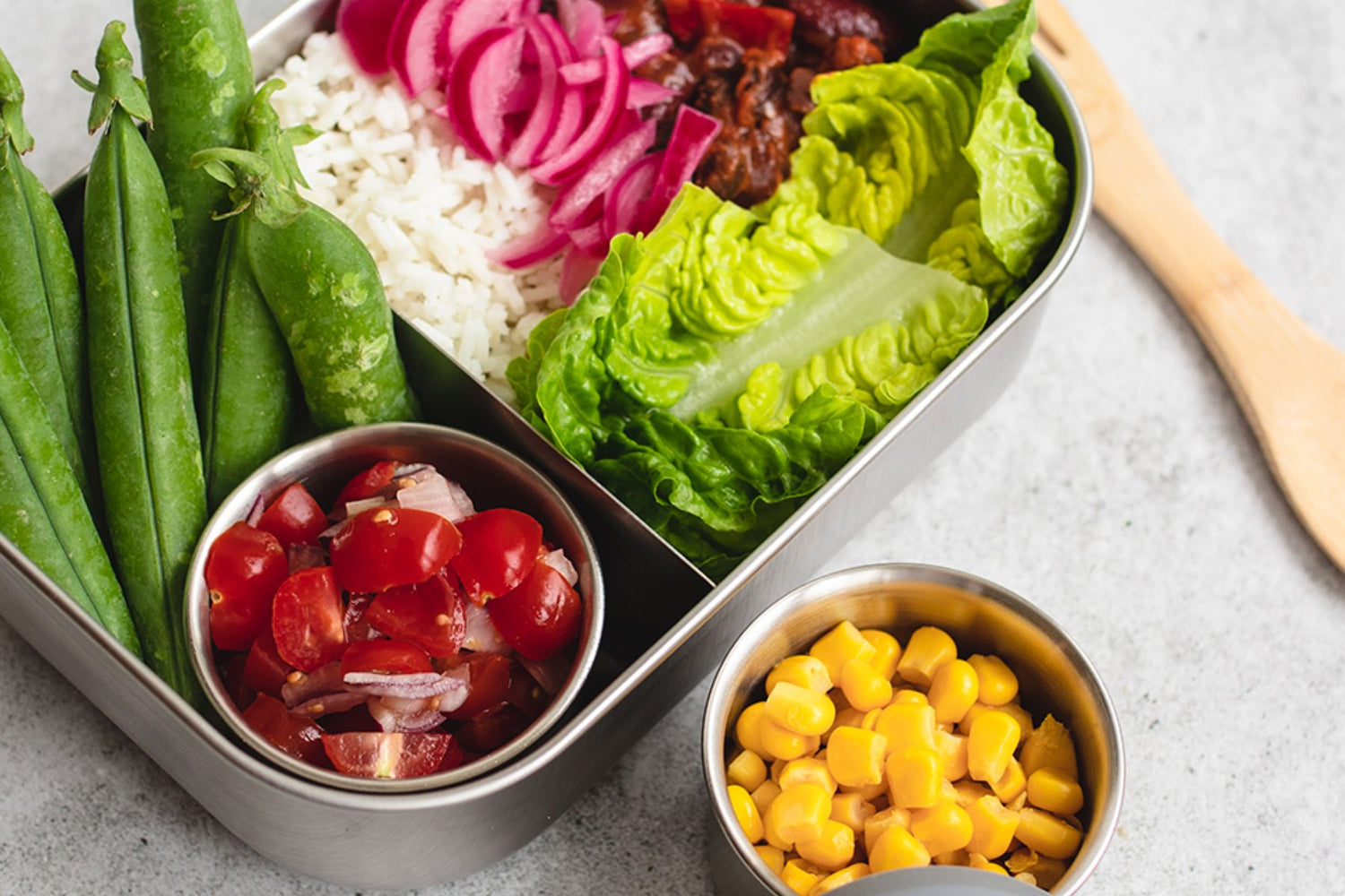 AYA&IDA Lunsjboks 1000 ml – Mørk Grå | Rustfri stål matboks med vakuumlokk