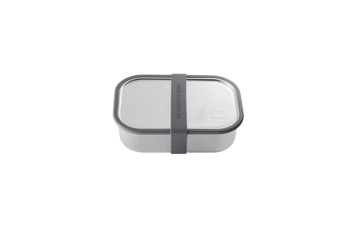 AYA&IDA Lunsjboks 1000 ml – Mørk Grå | Rustfri stål matboks med vakuumlokk