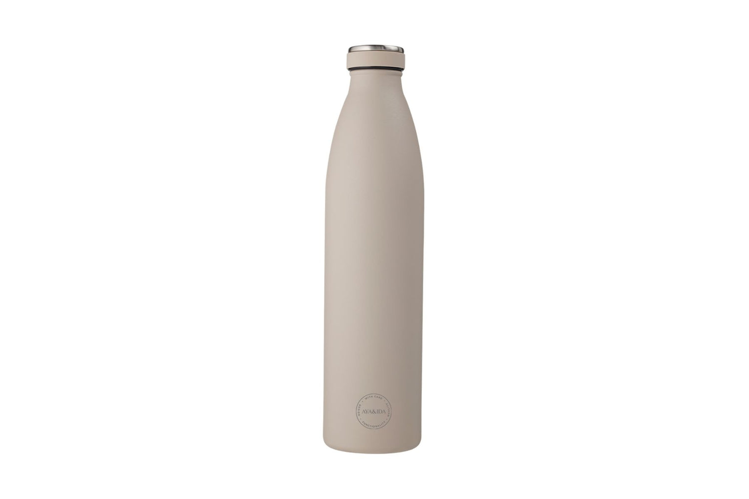AYA&IDA Termos Drikkeflaske 1000 ml – Cream Beige | Rustfritt stål