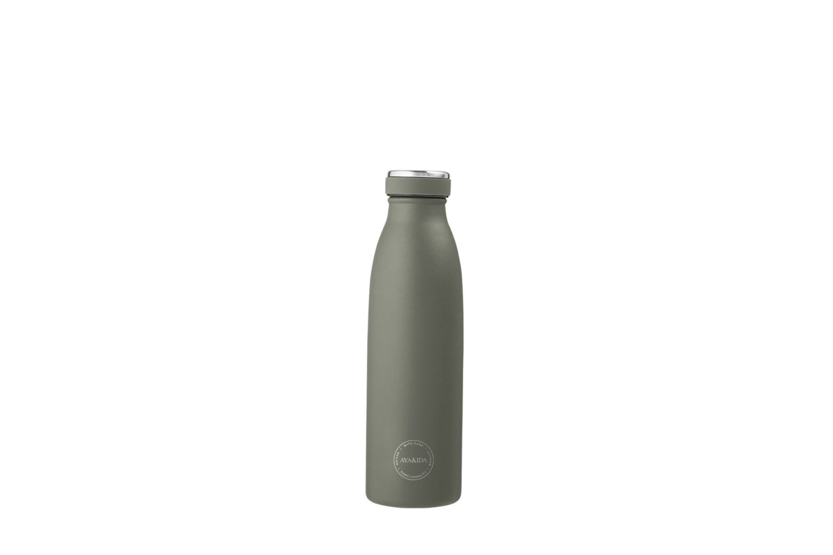 AYA&IDA Termos Drikkeflaske 500 ml – Tropical Green | Rustfritt stål