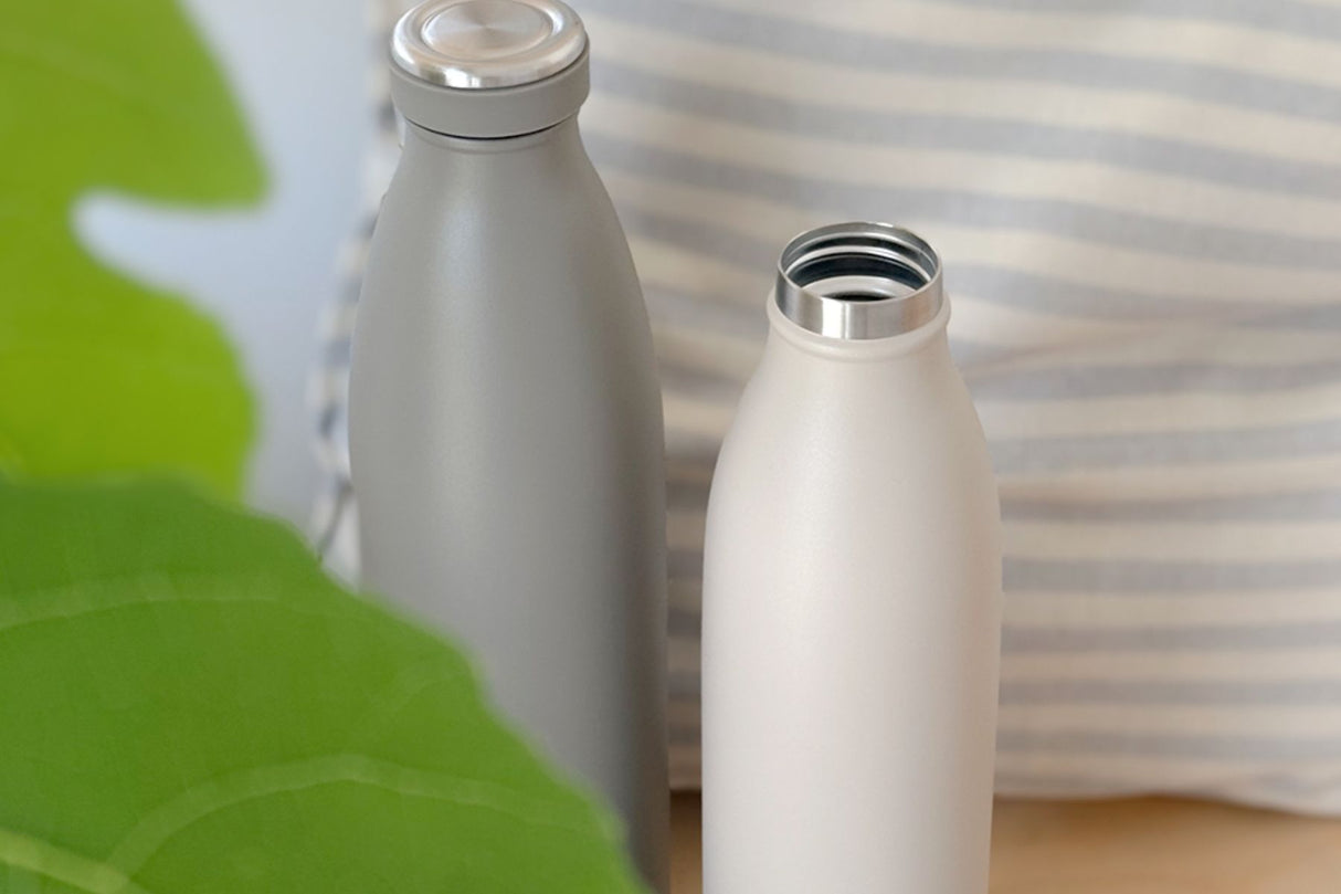 AYA&IDA Termos Drikkeflaske 750 ml – Cream Beige | Rustfritt stål