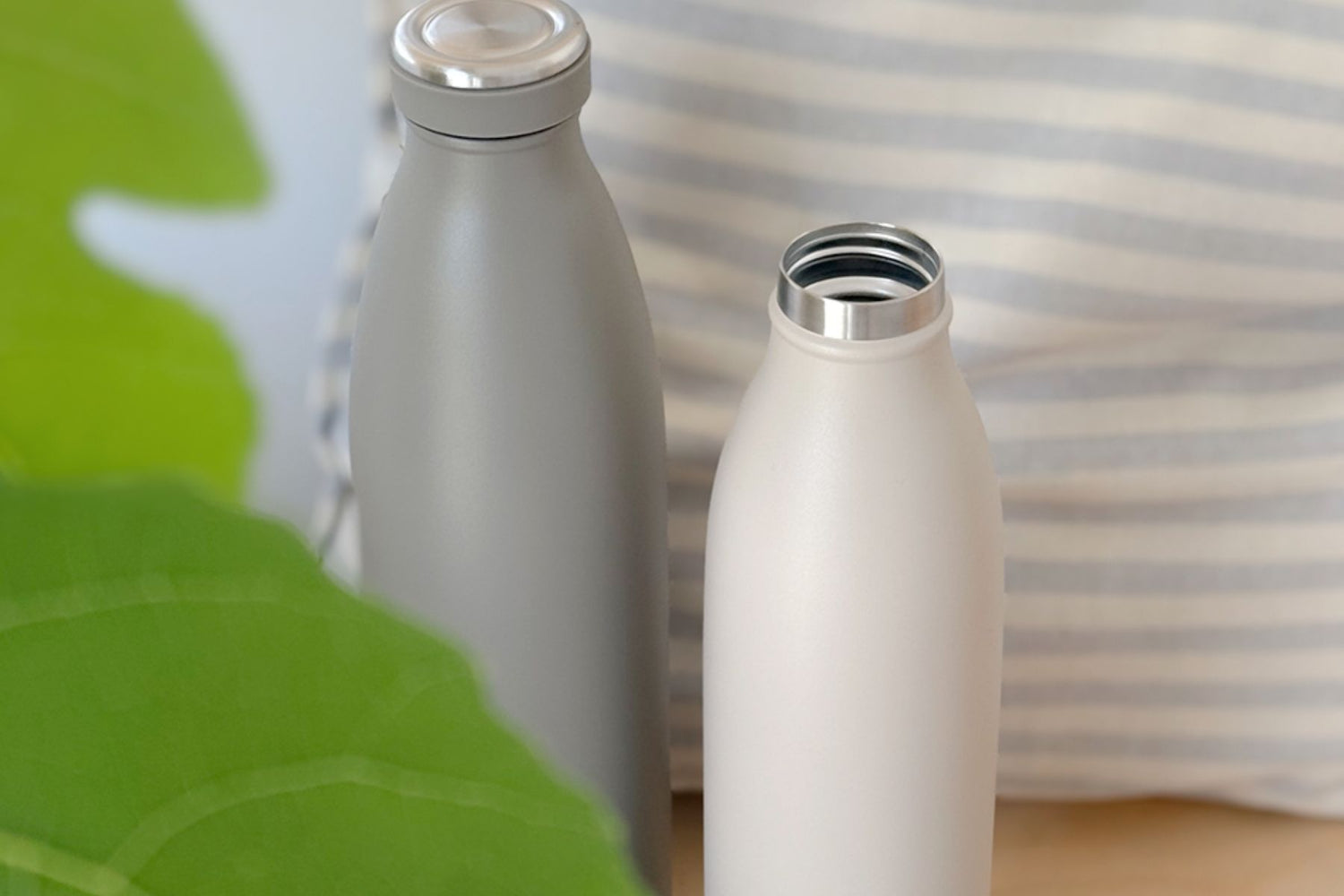 AYA&IDA Termos Drikkeflaske 750 ml – Cream Beige | Rustfritt stål