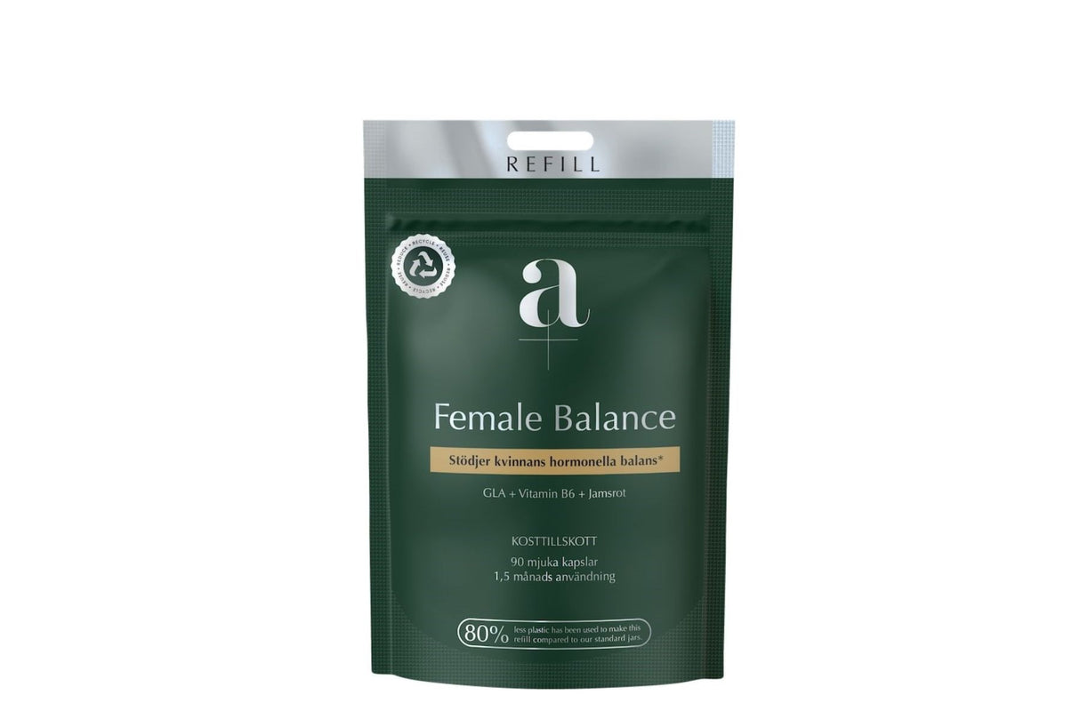 A+ Female Balance – 90 myke kapsler i refillpose