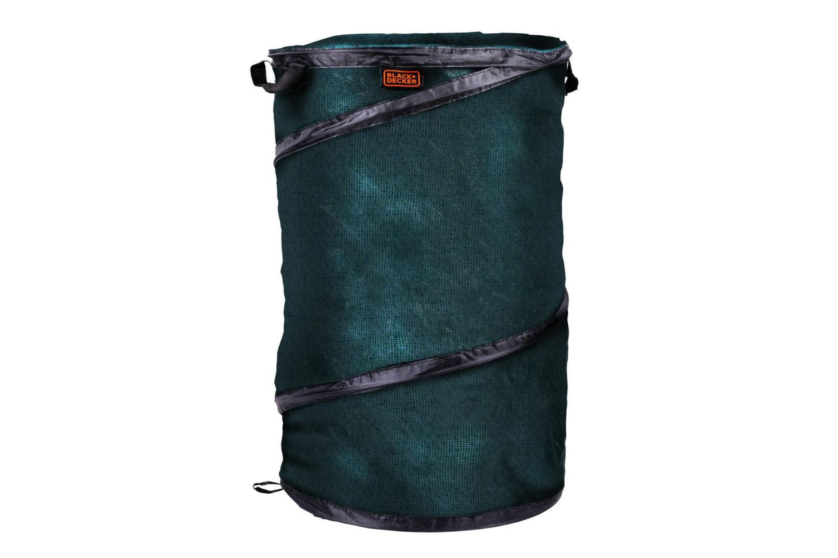 BLACK+DECKER Avfallsbag 120L – Sammenleggbar hageavfallspose