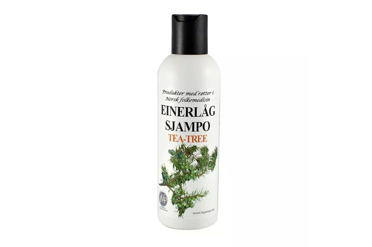 Einerlåg Tea-Tree Sjampo – Naturlig Pleie for Hår og Hodebunn (200 ml)