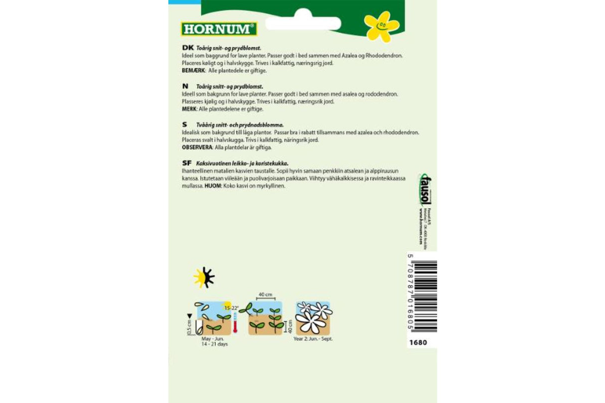 Frø Fingerbøl ‘Mervita’ – Toårig pryd- og snittblomst