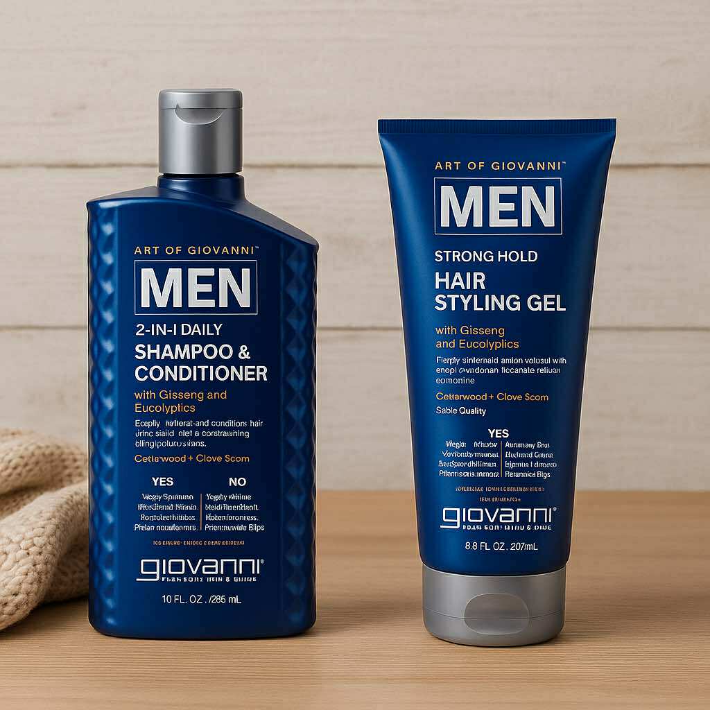 Giovanni Men’s Care – Komplett hårpleiepakke