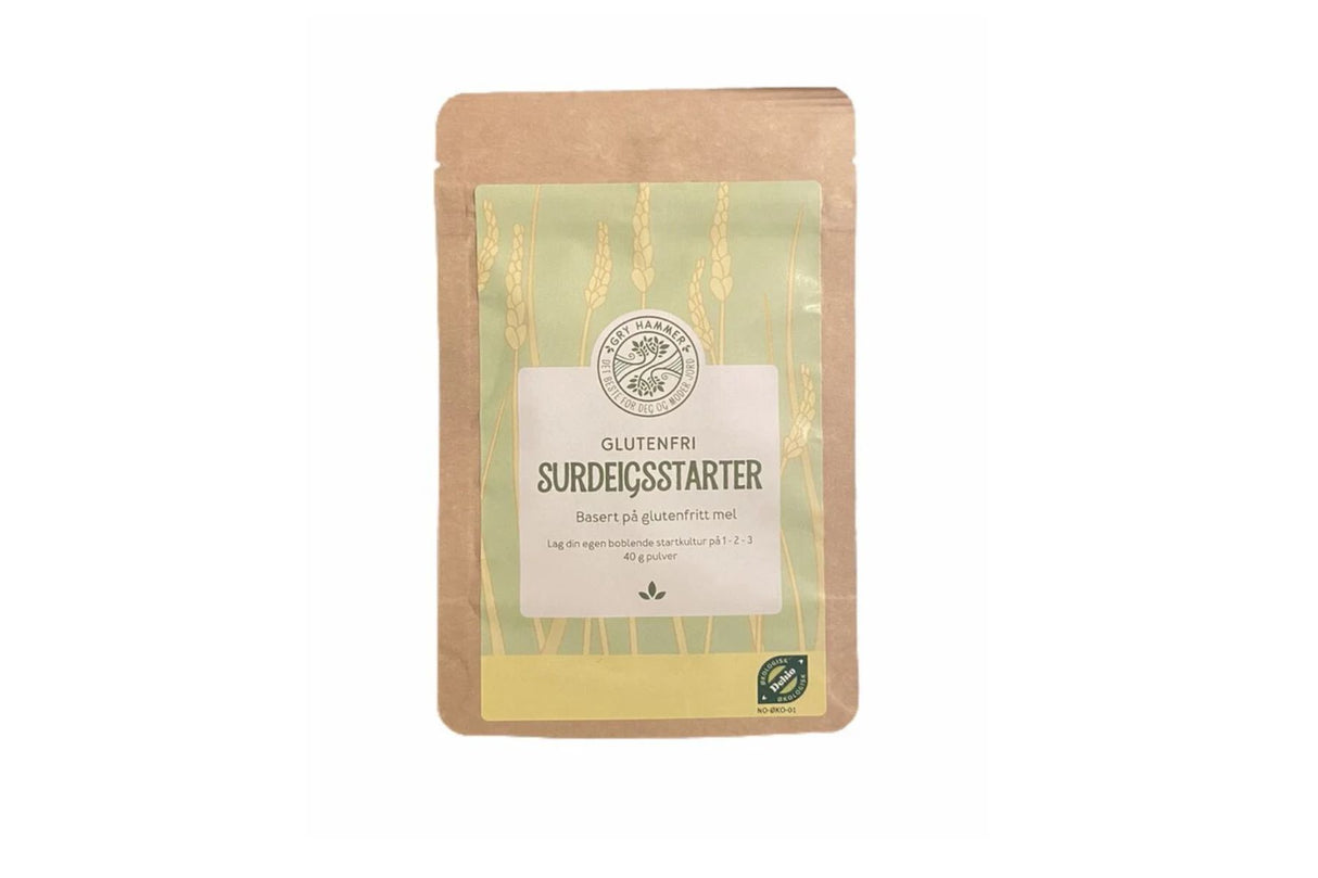Gry Hammer Glutenfri Surdeigsstarter 40 g | Lag din egen levende startkultur