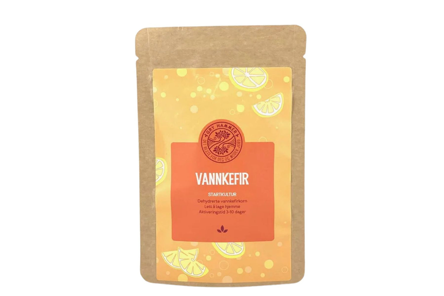 Gry Hammer Vannkefir Startkultur | Lag din egen sprudlende probiotiske drikk