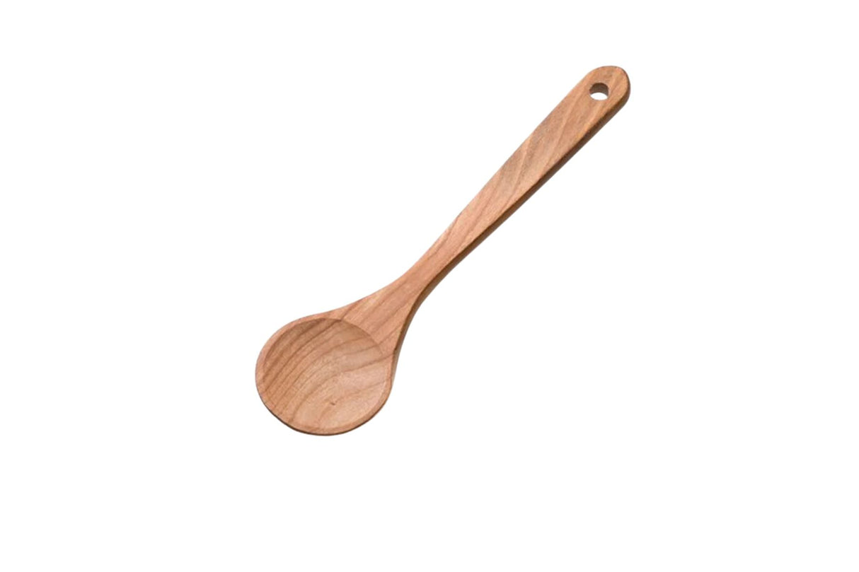 Gryteskje i oljet kirsebærtre – naturlige materialer