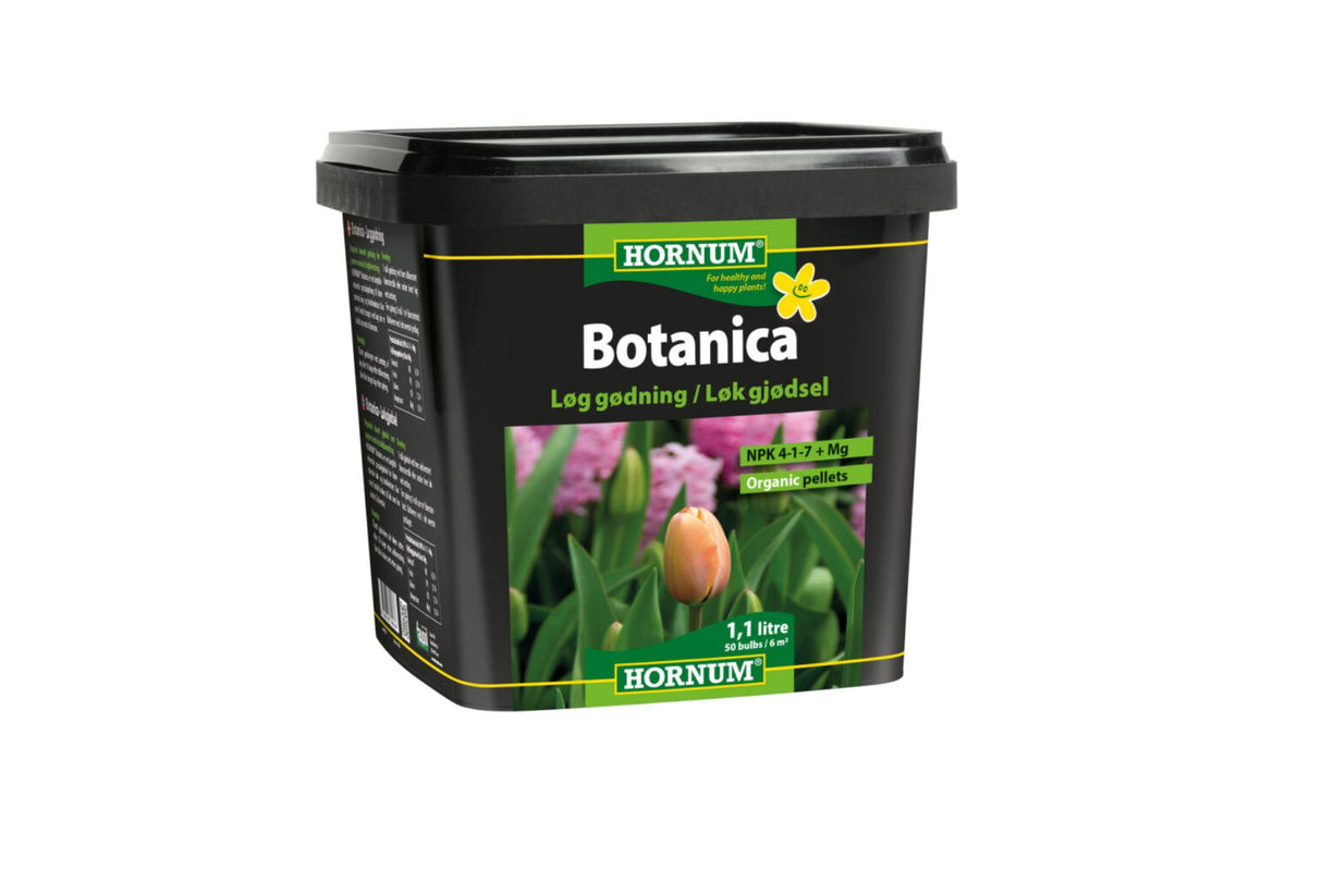Hornum Løkgjødsel 1,1 L – Naturlig plantegjødsel for løk- og knollvekster