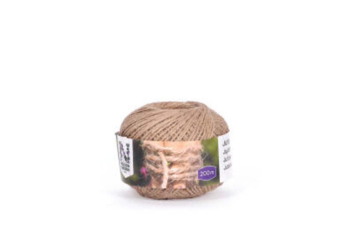 Jutesnøre 200 m – Sterkt og naturlig snøre for hage og hobby