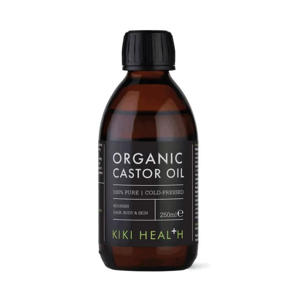 Kiki Health Castor Oil | 250 ml – Økologisk kaldpresset ricinusolje for hud, hår og vipper