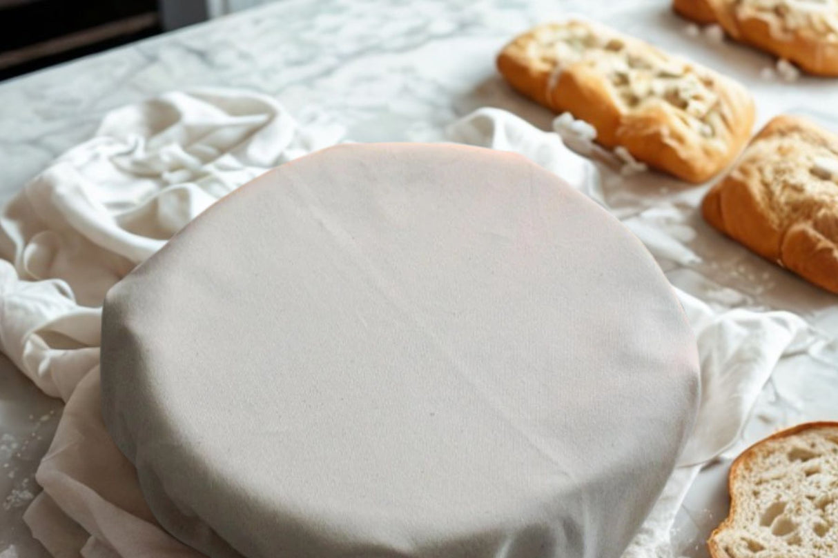 Kjøkkenhåndkle / bakeklede i økologisk bomull – 60 x 60 cm