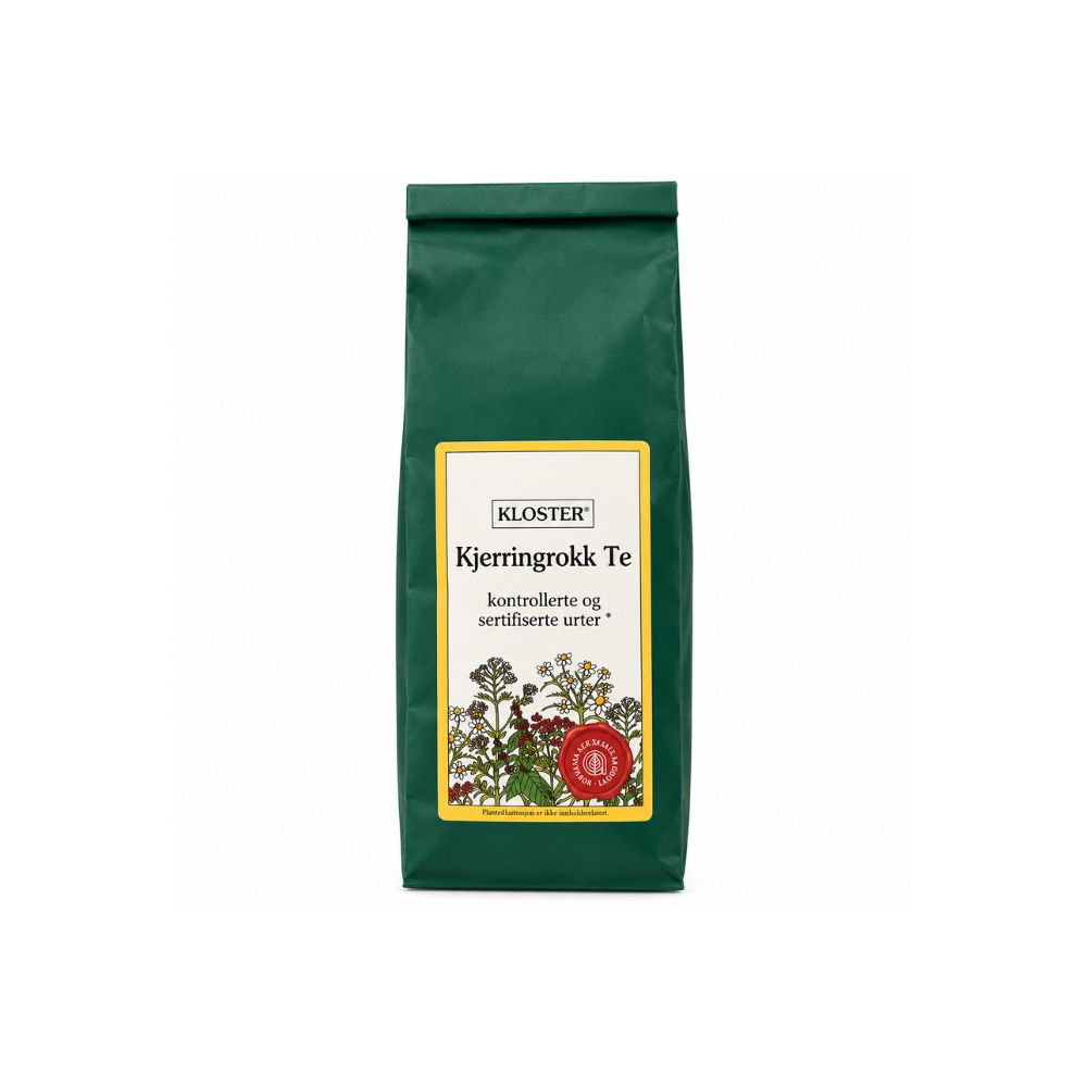 Kloster Kjerringrokk-te 80 g koffeinfri urtete i løsvekt