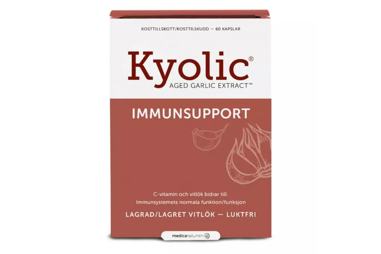 Kyolic AGE + Immunsupport 60 kapsler – For et sterkt immunforsvar