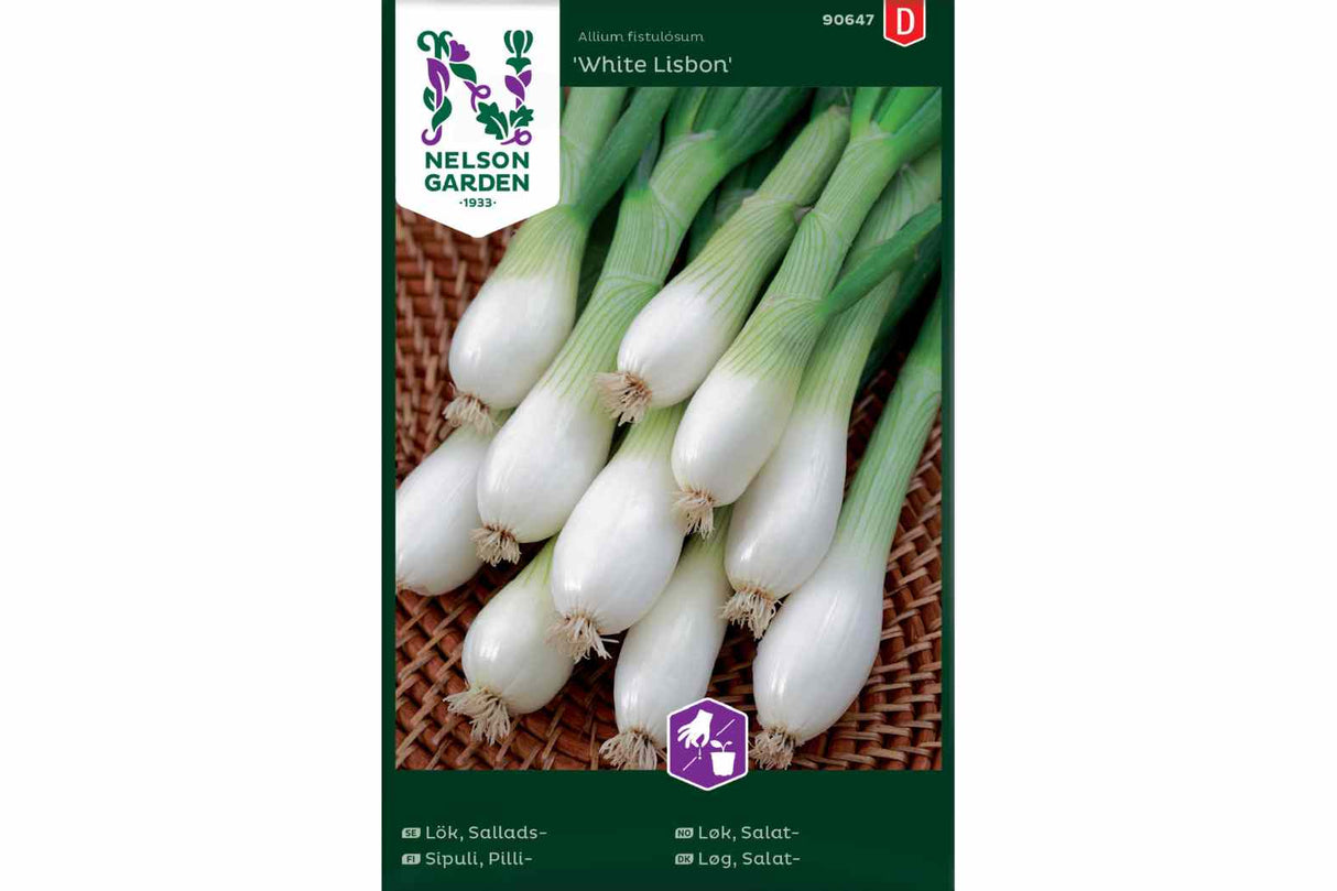 Salatløk 'White Lisbon' – Hurtigvoksende og Allsidig Løkfavoritt