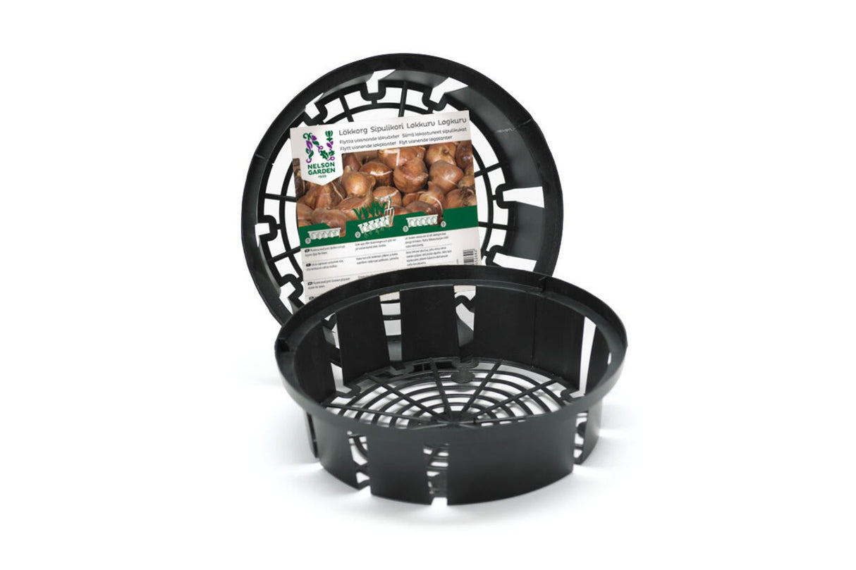 Løkkurv 3 pk – Enkel planting, flytting og oppbevaring av blomsterløk