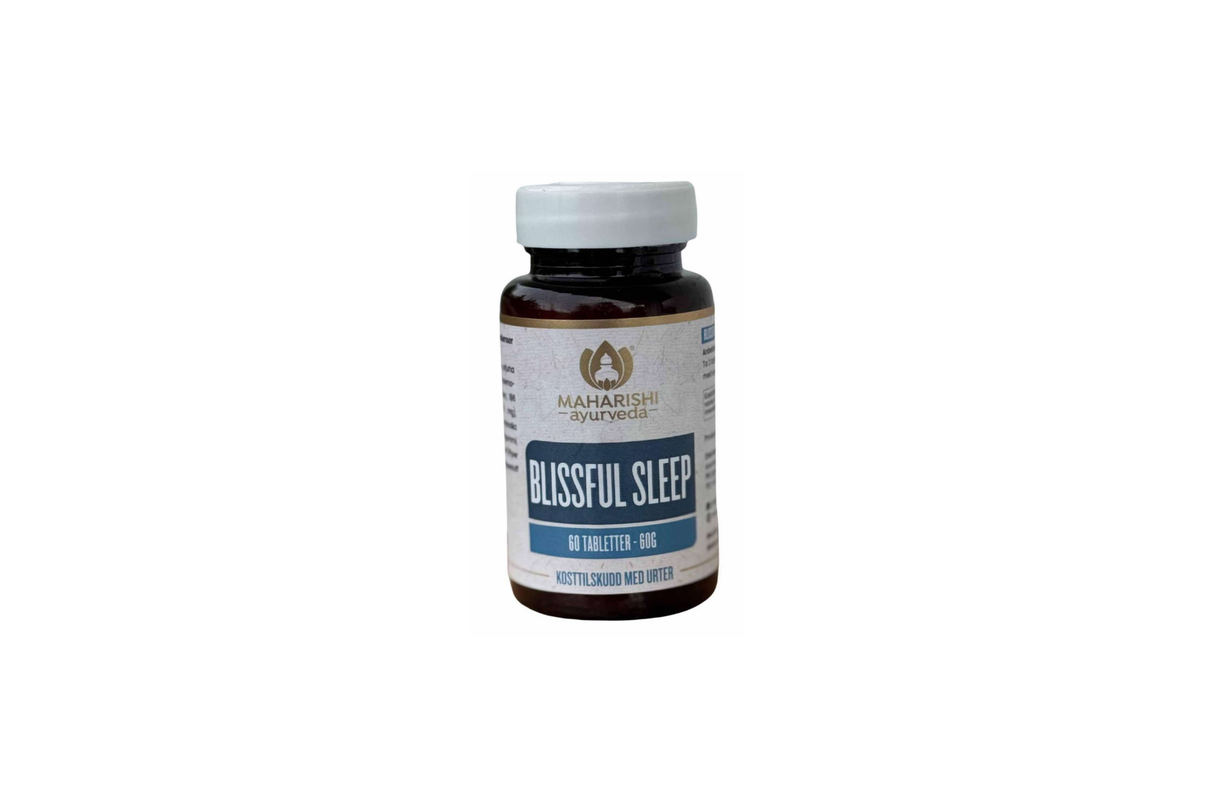 Maharishi Ayurveda Blissful Sleep 60 tab – Naturlig Søvnforbedring og Avslapning