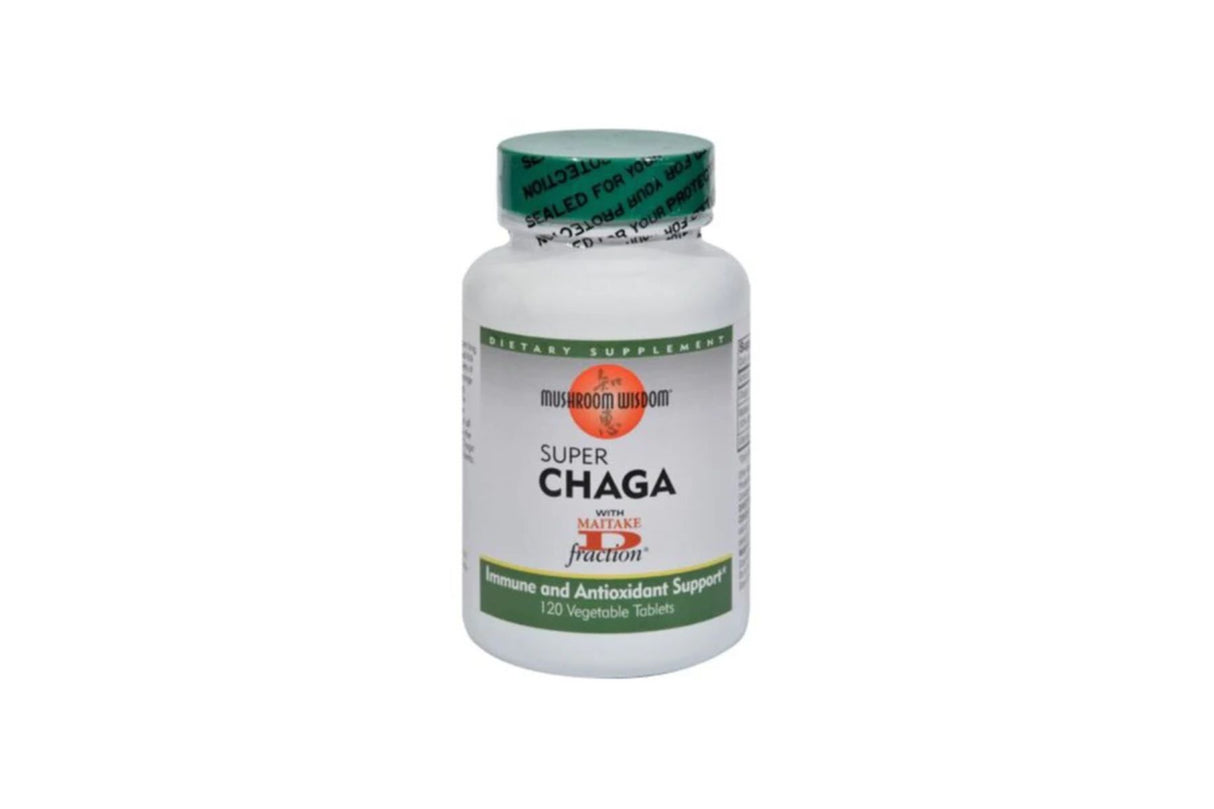 Mushroom Wisdom Super Chaga | 120 tabletter