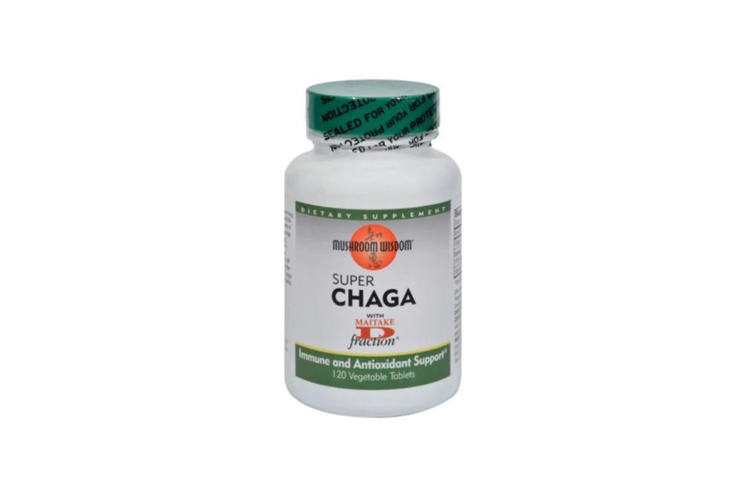 Mushroom Wisdom Super Chaga | 120 tabletter