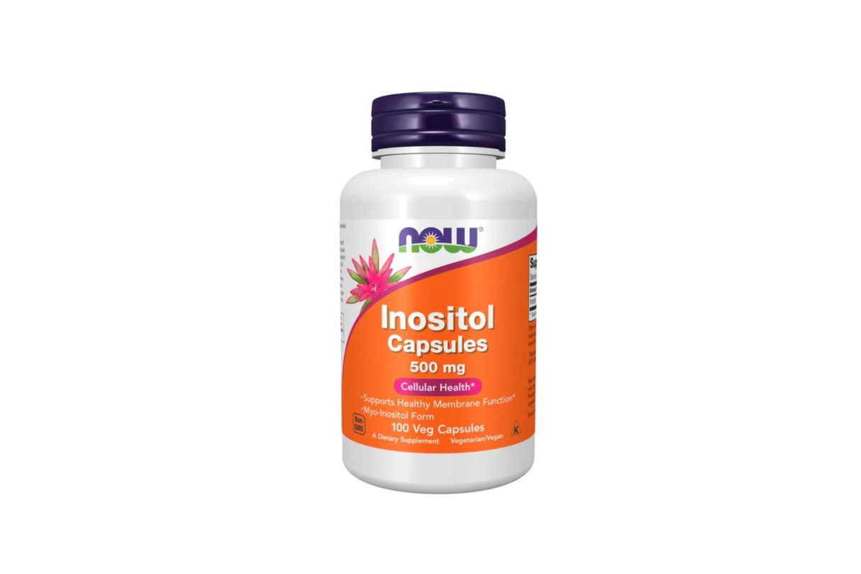 NOW Inositol 500 mg | 100 kapsler