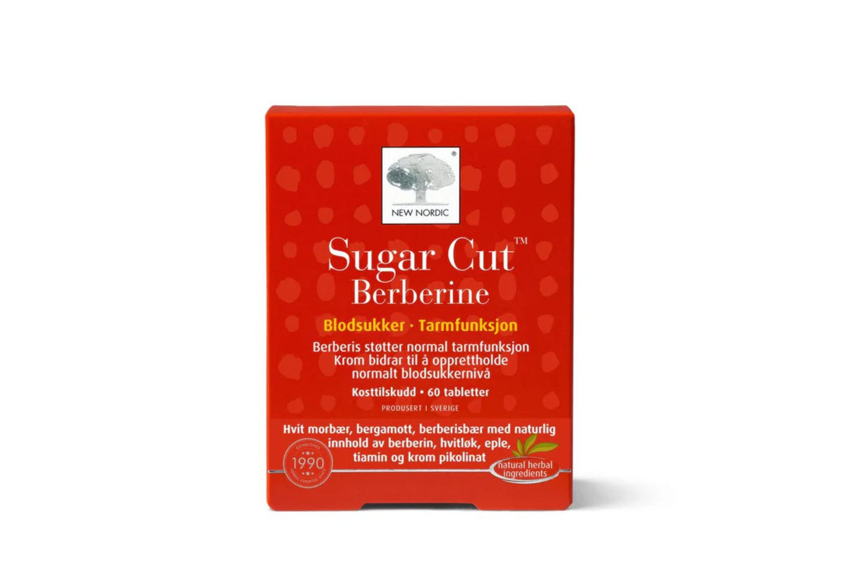 New Nordic Sugar Cut™ Berberine | 60 tabletter