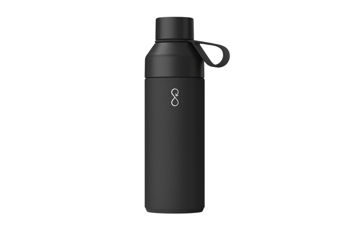 Ocean Bottle Original 1000 ml – Obsidian | Stor miljøvennlig gjenbruksflaske