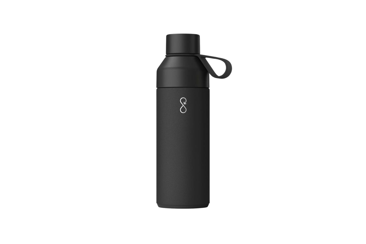 Ocean Bottle Original 500 ml – Obsidian Black | Miljøvennlig gjenbruksflaske