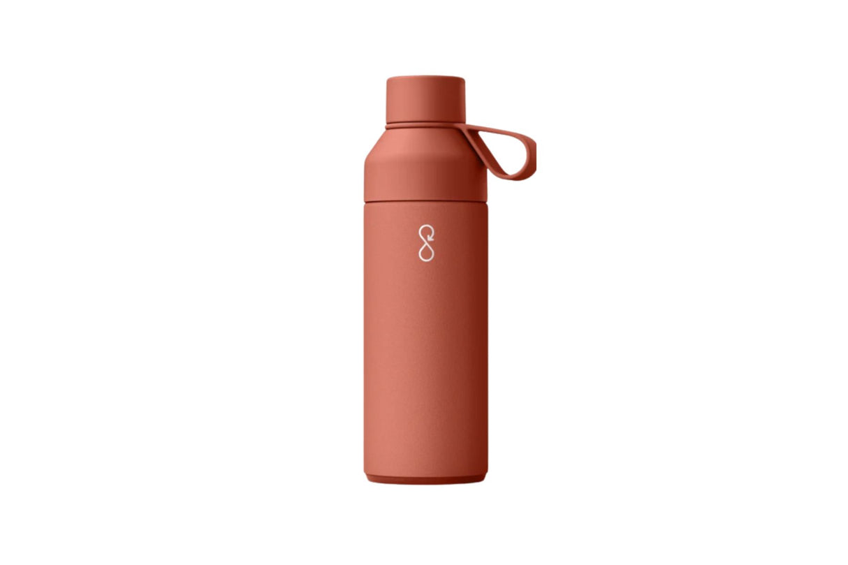 Ocean Bottle Original 500 ml – Sahara Red | Miljøvennlig gjenbruksflaske