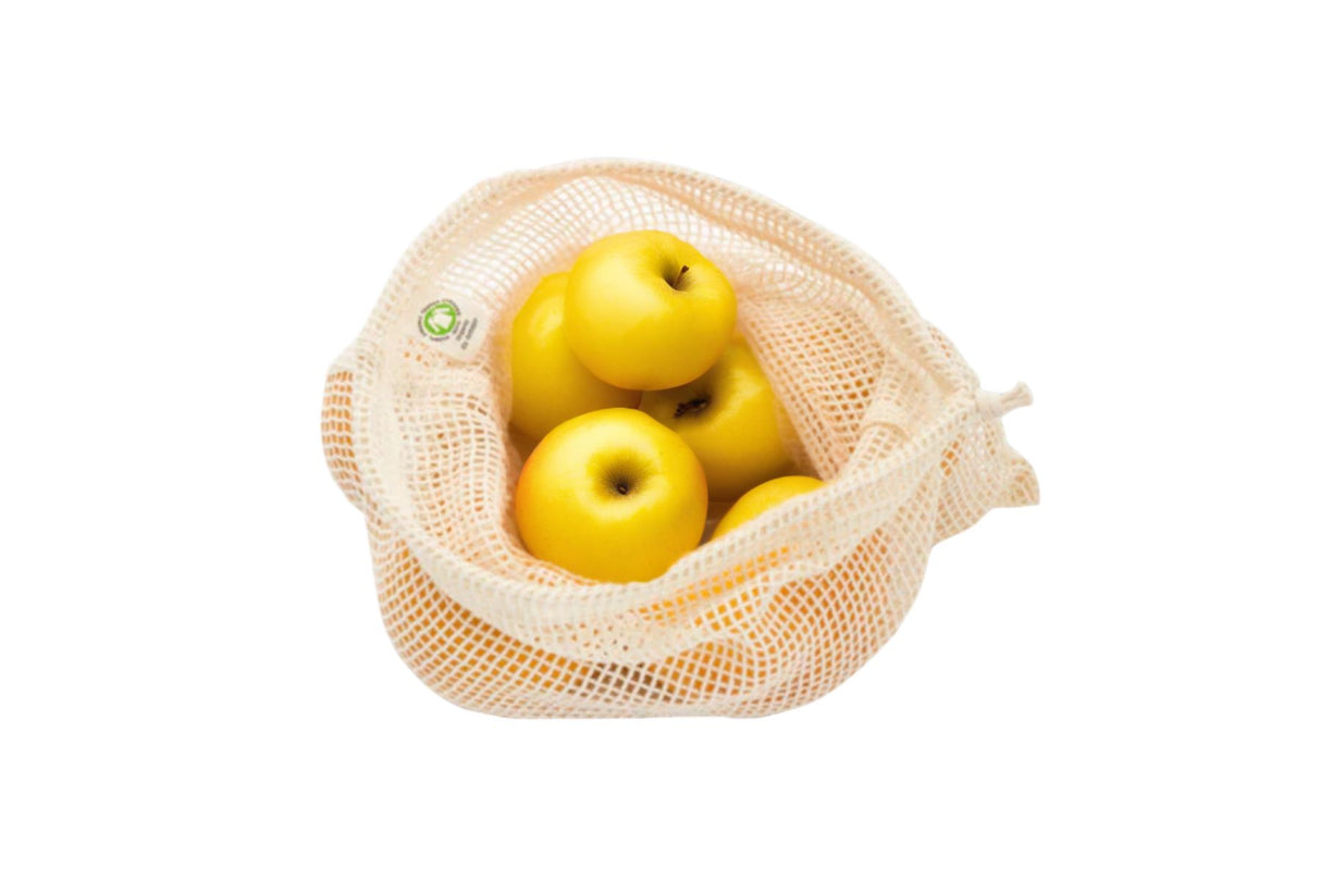 Økologisk bomullsnett til frukt og grønt – Large