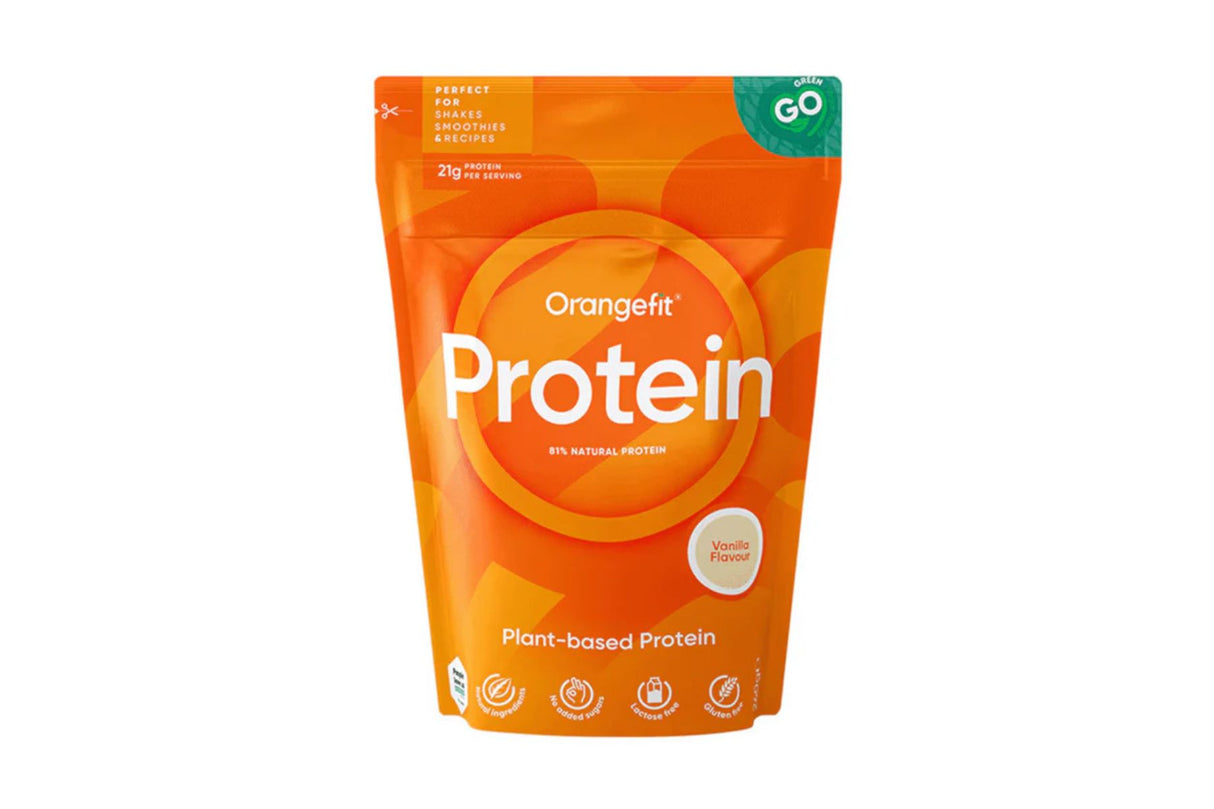 OrangeFit Plantebasert Proteinpulver | Vanilje | 260 g