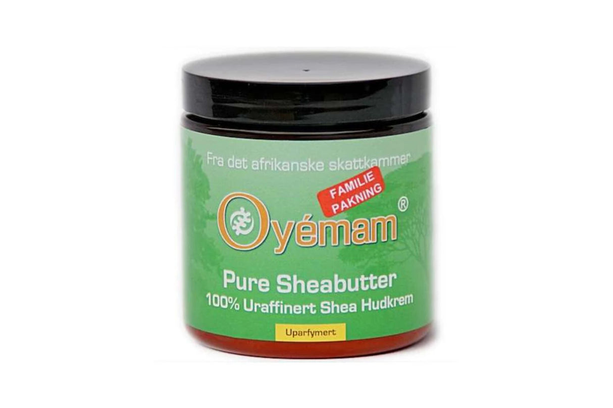 Oyemam Pure Sheabutter Uparfymert 240 ml