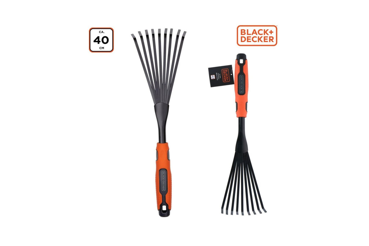 Rake Stål 38,8 cm – Praktisk håndrake for presist hagearbeid