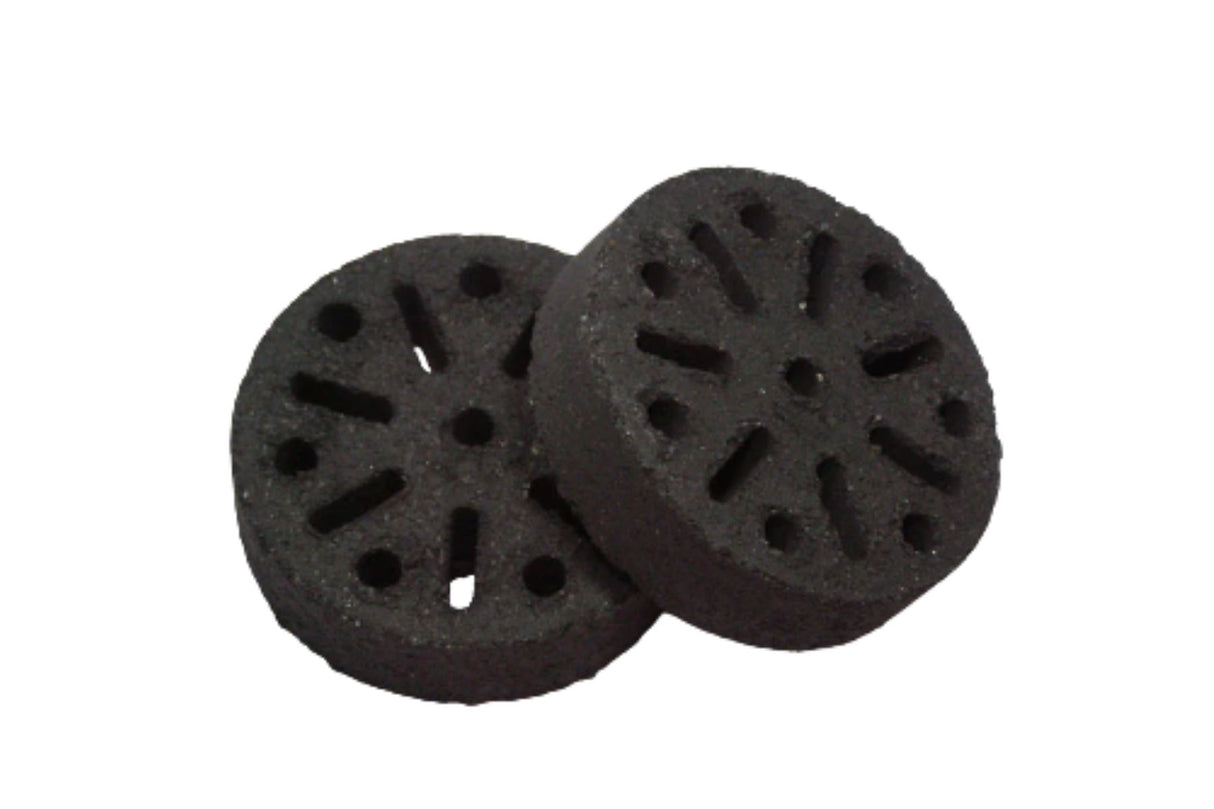 Safire grillbriketter kokosnøttskall 5 stk – miljøvennlig grillkull (erstatter Barbeco)