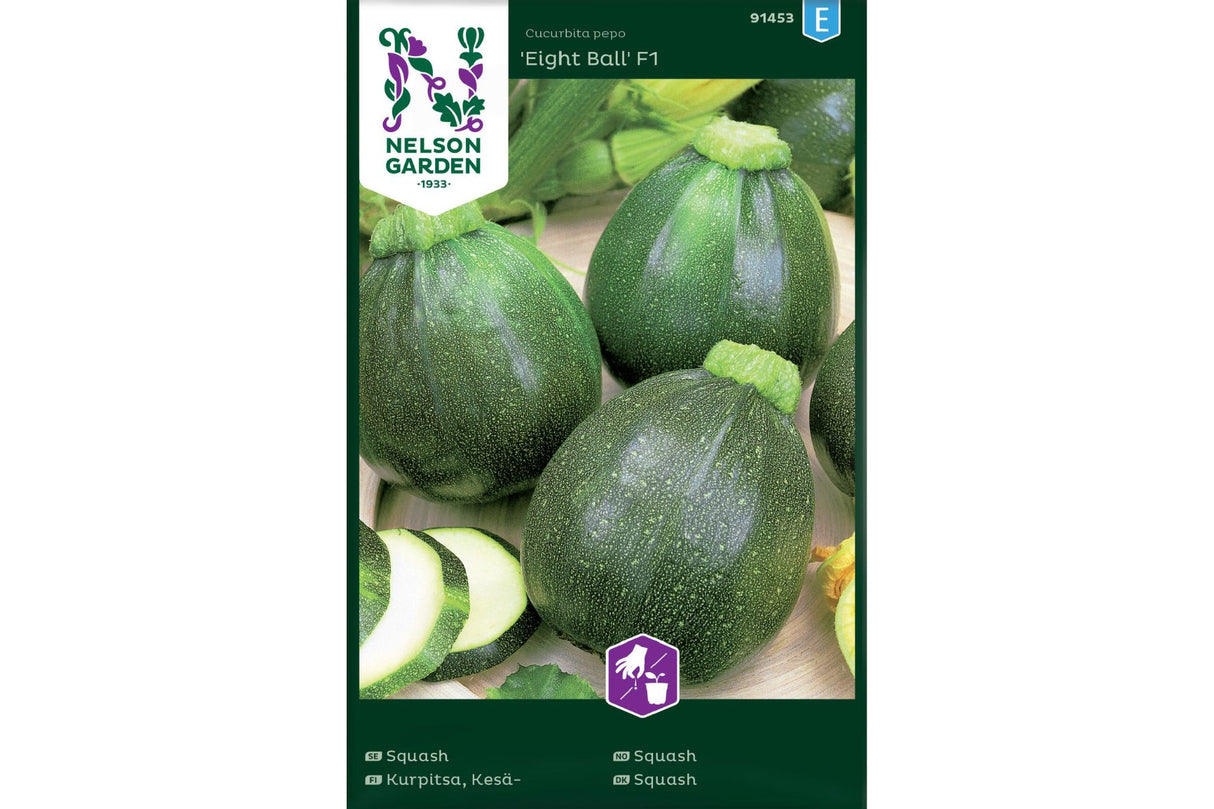 Squash 'Eight Ball' F1 – Rund, smakfull eplesquash for fylling og grilling