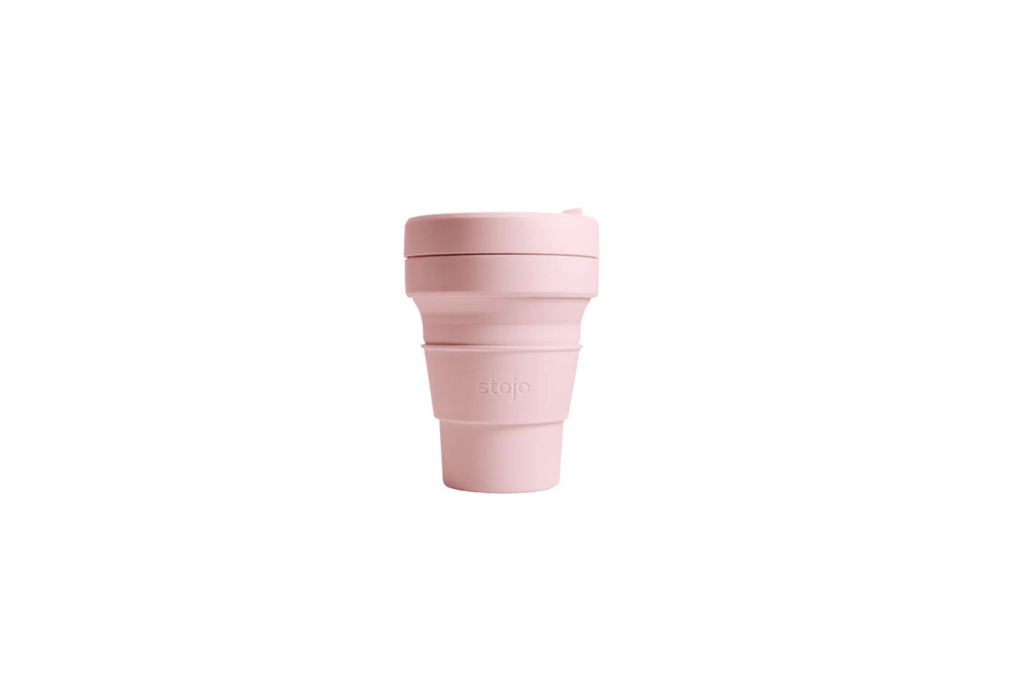Stojo Pocket Gjenbrukskopp | 355 ml | Carnation