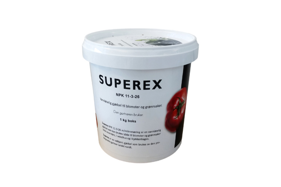 Superex 1 kg – Optimal Vekst og Balansert Ernæring