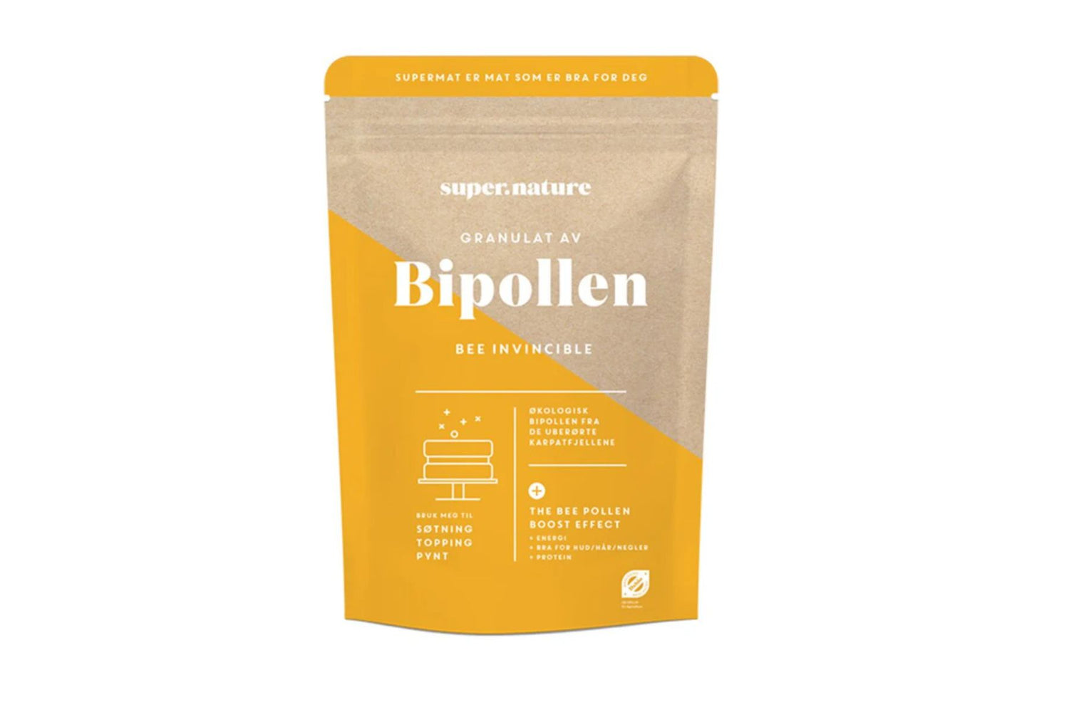 Supernature Bipollen 150 g | Økologisk supermat for energi, hud og hår