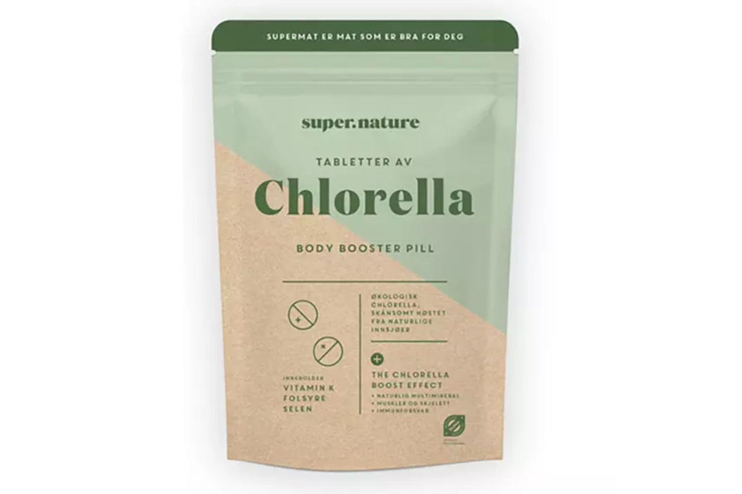 Supernature Chlorella Tabletter 300 stk. – Naturlig Multivitamin for Immunforsvaret