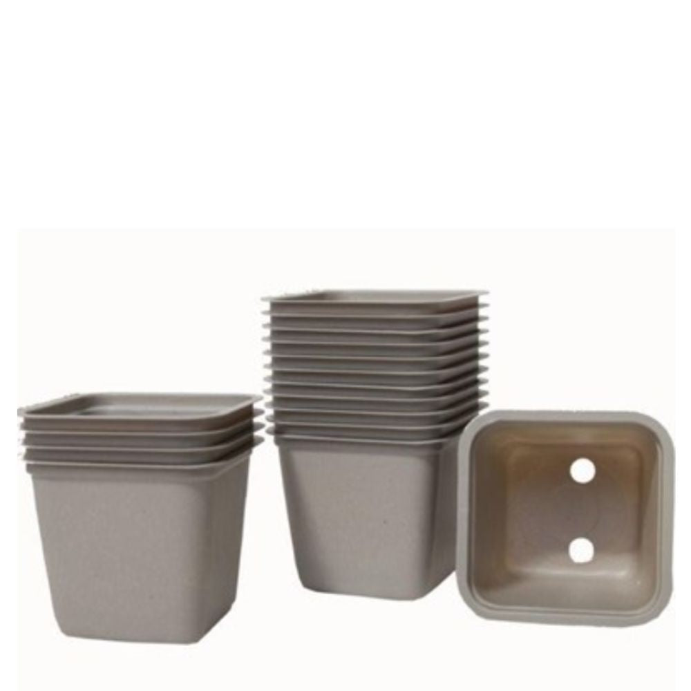 VEFI Hobby 6 cm Grå Potter 30 stk. – Praktiske såpotter til forkultivering