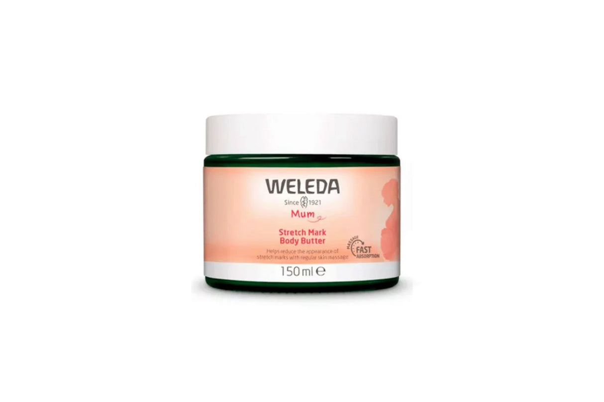 Weleda Stretch Mark Body Butter 150 ml – Naturlig krem mot strekkmerker for gravide