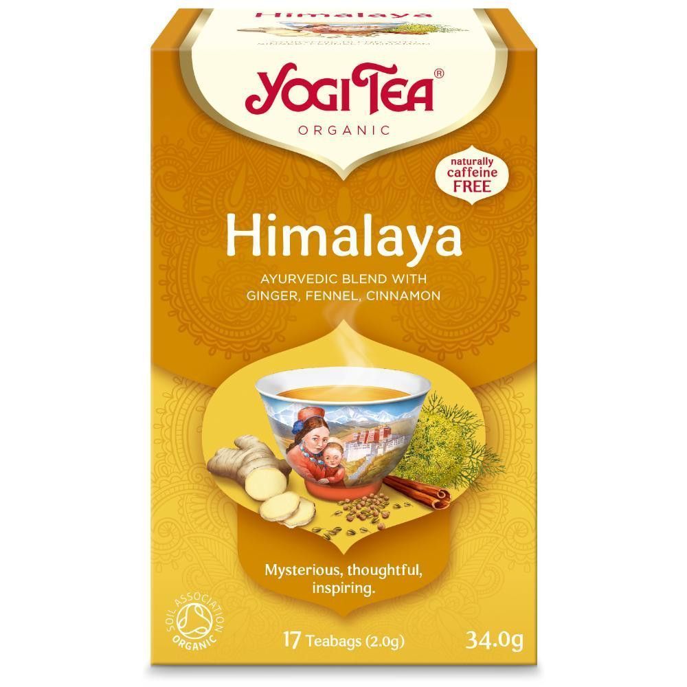 Yogi Tea Himalaya | 17 poser – Økologisk krydderte med kanel og ingefær