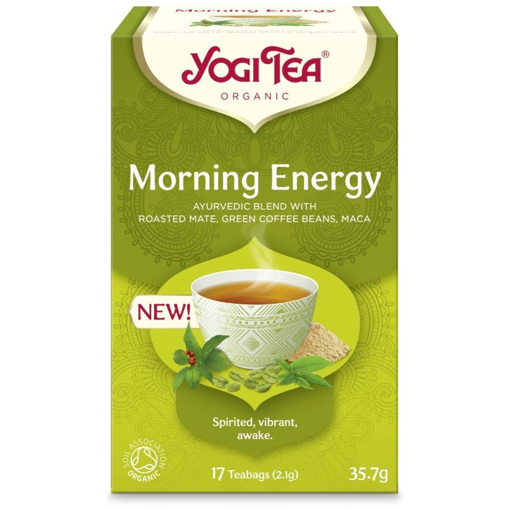 Yogi Tea Morning Energy | 17 poser – Økologisk te for en energisk start på dagen