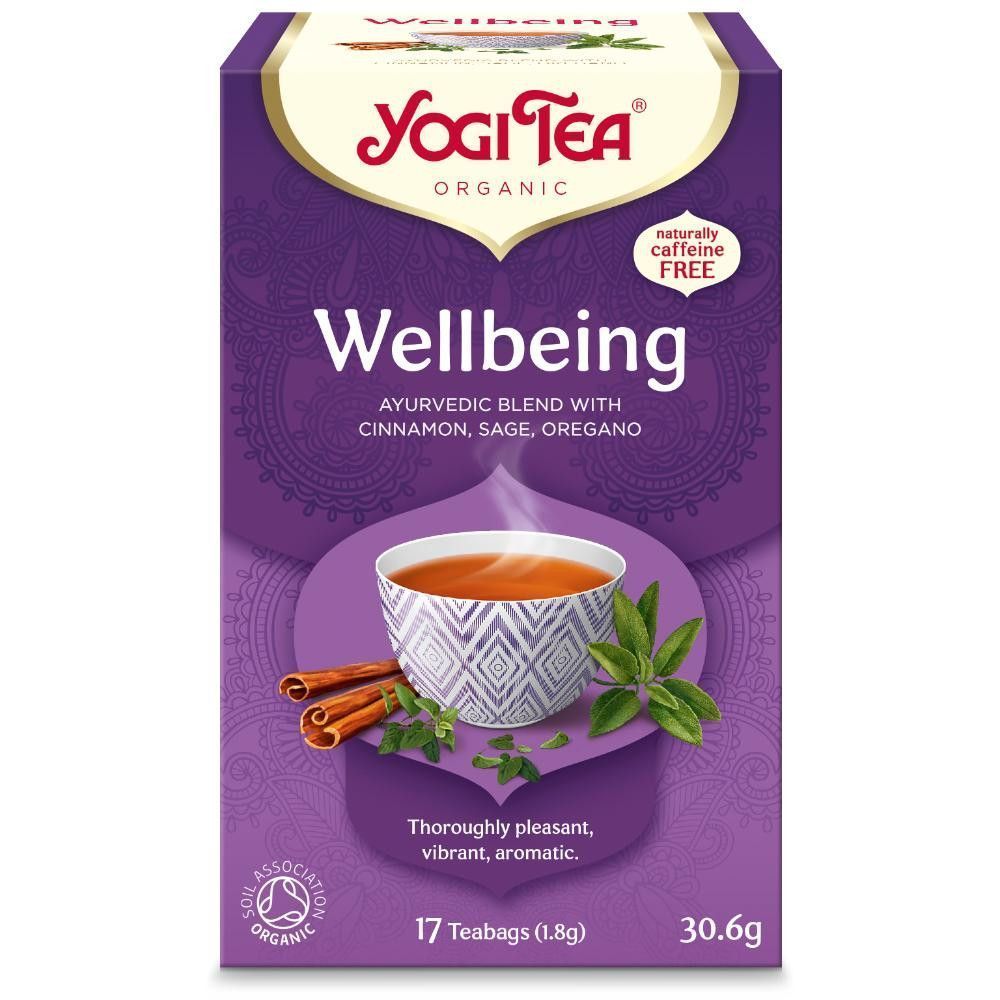 Yogi Tea Wellbeing | 17 poser – Økologisk te for balanse og velvære