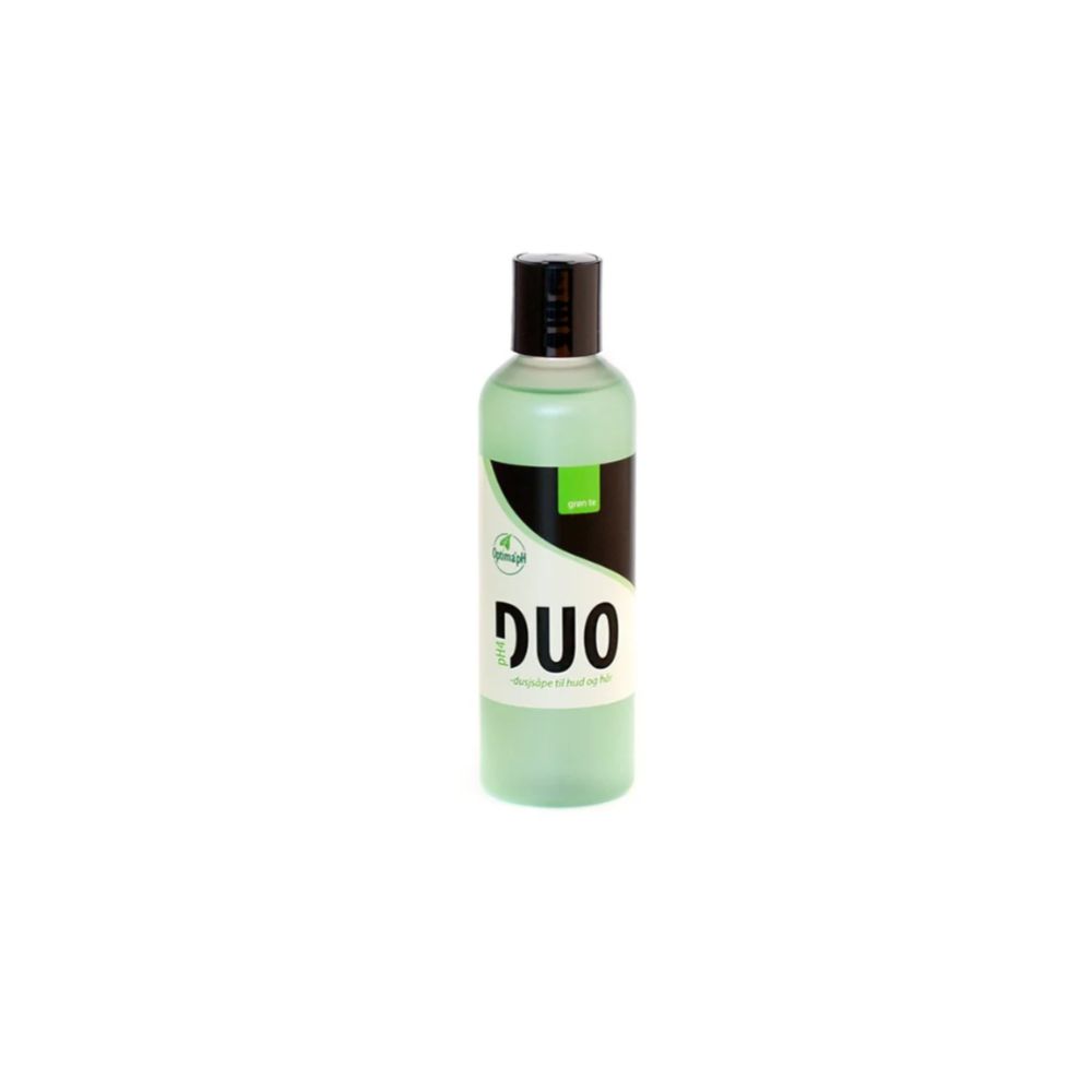 Optima pH DUO dusjsåpe og sjampo 200 ml med duft av grønn te.