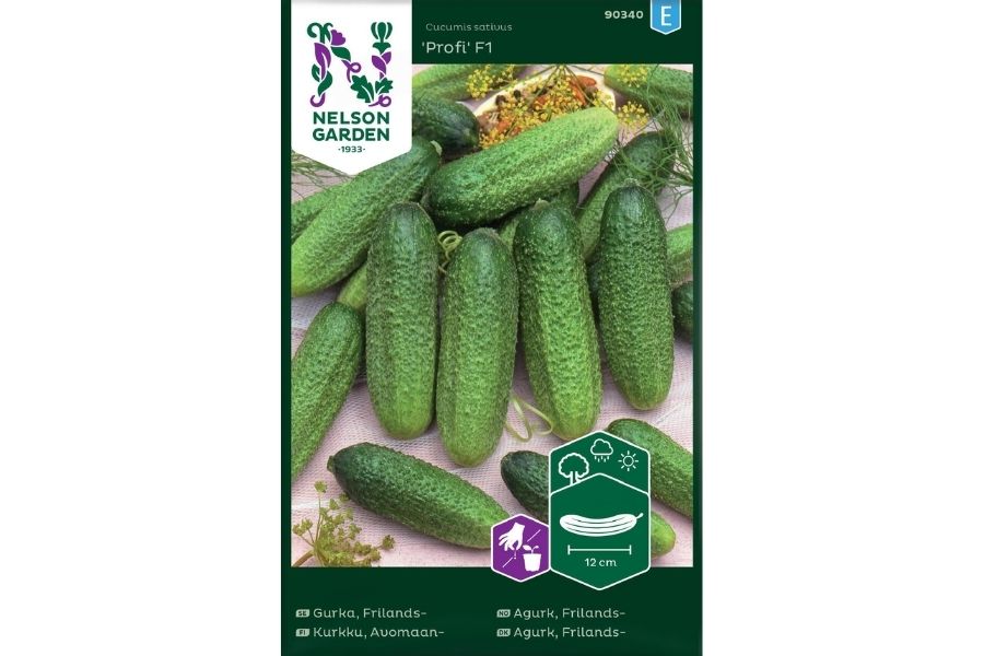 Agurk, Drueagurk, Frilands-, Profi F1