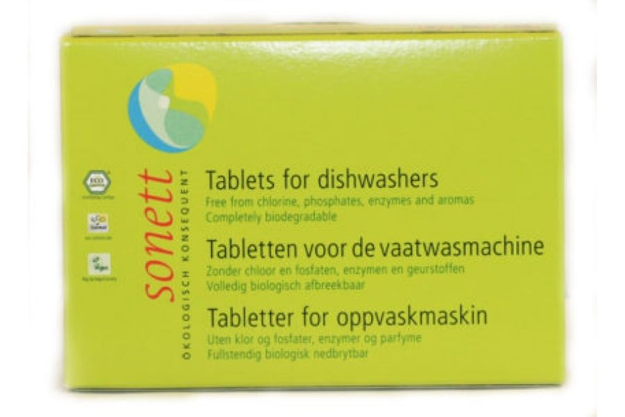 Maskinoppvask, tabletter, 25 stk., økologisk, Sonett